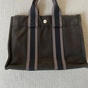 Authentic Hermes Tote Bag - small
